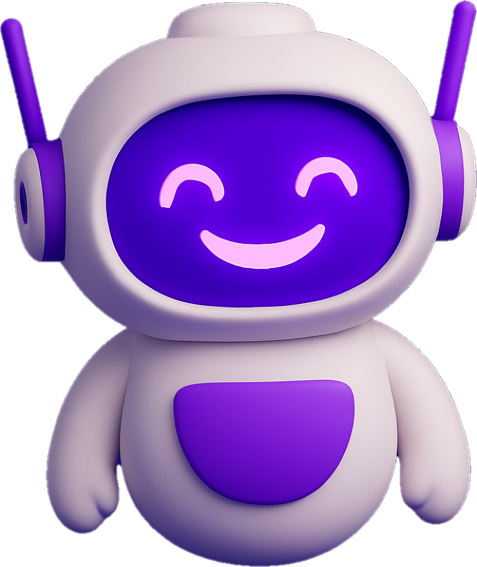 Blaze AI bot icon in idle stance